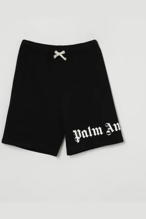 Palm Angels Pantaloncino jogging in cotone con logo