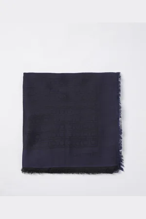 Coccinelle Sciarpa in misto cotone con monogram jacquard