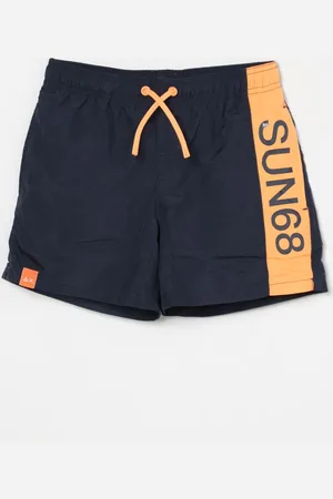 sun68 Costume da bagno con bande logate