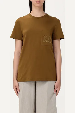 Max Mara T-shirt basic in cotone