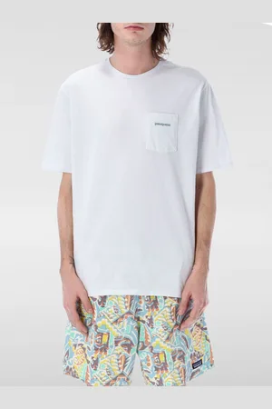 Patagonia T-shirt in cotone con logo posteriore