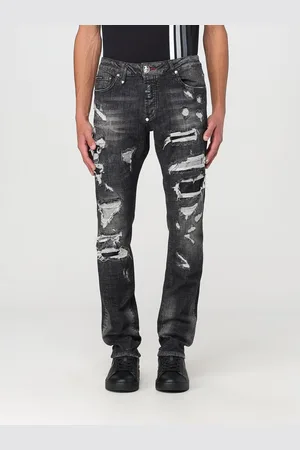 Philipp Plein Jeans in denim distressed