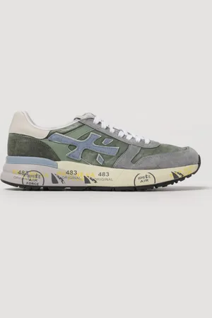 Premiata Sneakers Mick in camoscio e nylon used