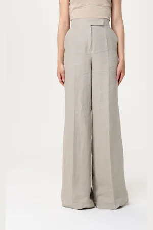 Max Mara Pantalone palazzo in lino