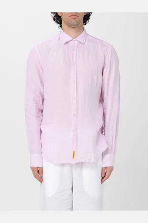 B.D.BAGGIES Camicia BD Baggies in misto lino a righe