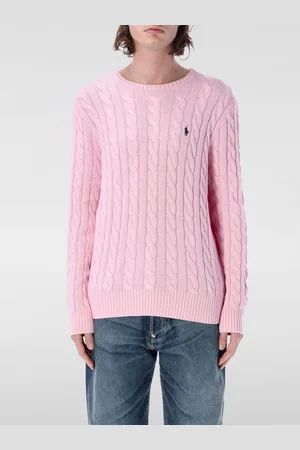 Ralph Lauren Maglia a girocollo in cotone a trecce