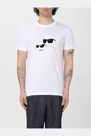 Karl Lagerfeld T-shirt in cotone con logo