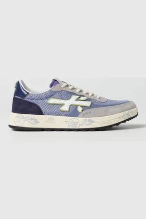 Premiata Sneakers Nous in camoscio e mesh
