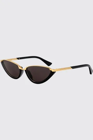 Bottega Veneta Occhiali da sole Classic in metallo ed acetato