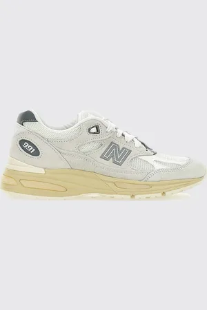 New Balance Sneakers Made in UK 991v2 in camoscio e mesh