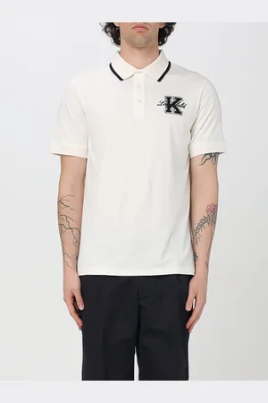Karl Lagerfeld Polo in cotone stretch con monogram