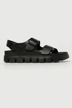 Birkenstock Sandalo Arizona Chunky Papillio in pelle spazzolata