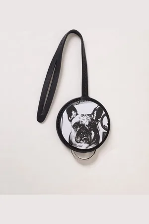 Moschino Portachiavi in pelle