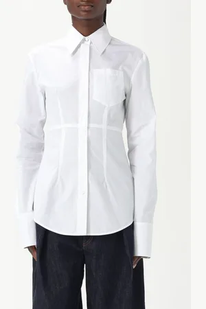Sportmax Camicia in popeline di cotone