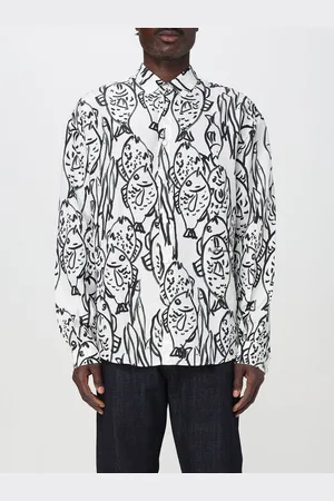 Jacquemus Camicia in misto lino stampato