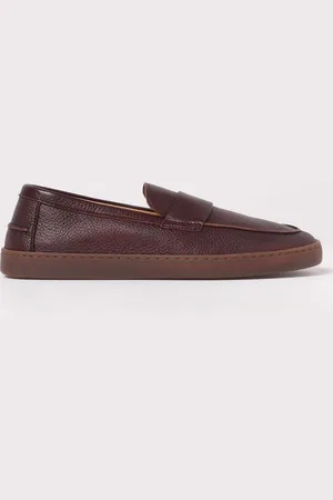 HENDERSON BARACCO Mocassino in pelle martellata