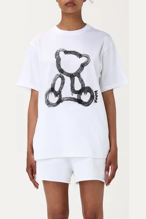 DISCLAIMER T-shirt in cotone stampata