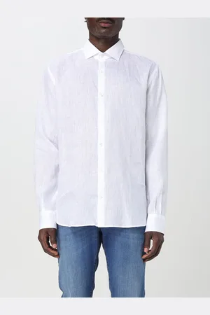 BROOKSFIELD Camicia classica in misto lino