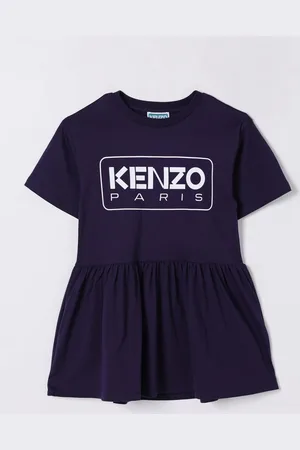 Kenzo Abito in cotone con logo