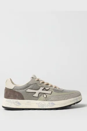 Premiata Sneakers Nous in camoscio e mesh