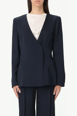 Emporio Armani Blazer in crêpe