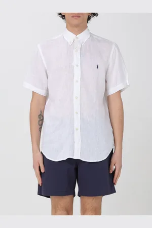 Ralph Lauren Camicia in lino con logo