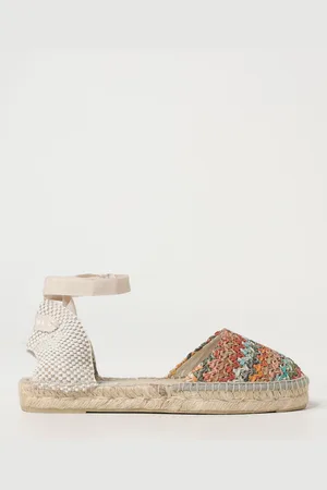 MANEBI Espadrillas in rafia crochet