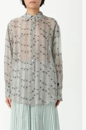FORTE FORTE Camicia in seta stampata