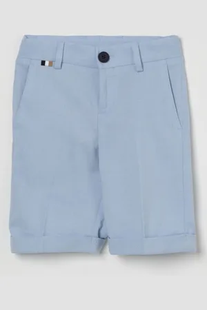 HUGO BOSS Pantaloncino chino in misto viscosa