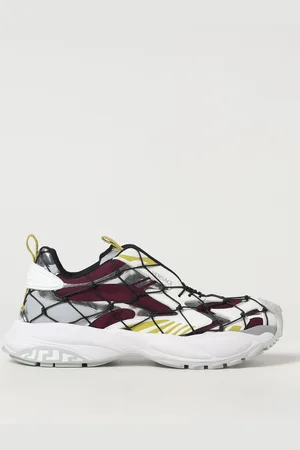 VERSACE Sneakers Mercury M_VS_03 in pelle laminata e mesh a rete