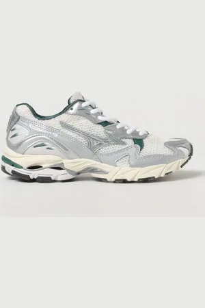 Mizuno Sneakers Wave Rider 10 in mesh e pelle sintetica laminata