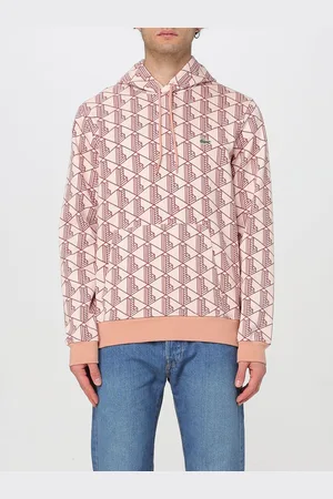 Lacoste Felpa con cappuccio logata in cotone