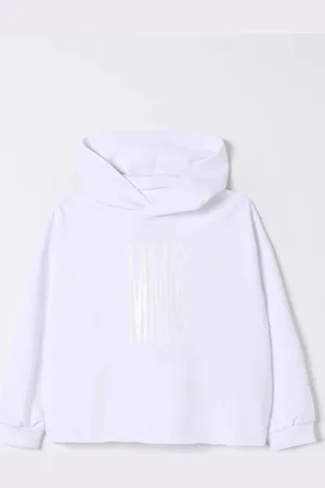 Maison Margiela Felpa con cappuccio e logo