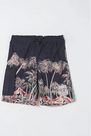 Nº21 Bermuda Cargo in cotone stampato