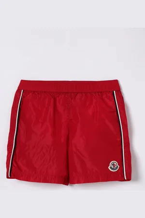 Moncler Costume da bagno boxer in nylon con logo