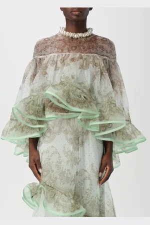 ZIMMERMANN Blusa in lino e seta