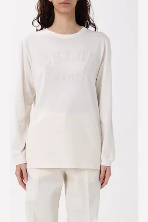 Chloé T-shirt in cotone con logo