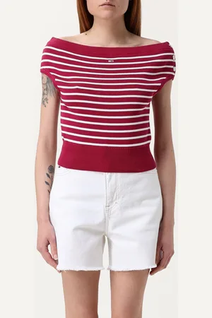 Tommy Hilfiger Maglia a righe in cotone