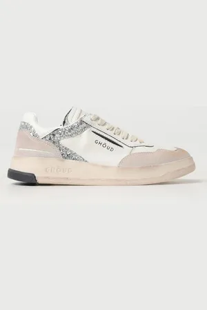 Ghoud Sneakers Tweener in pelle used con glitter