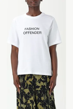 Victoria Beckham T-shirt stampata