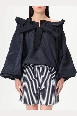 Patou Blusa in cotone con volant