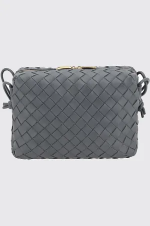 Bottega Veneta Borsa Loop Camera Bag in nappa intrecciata