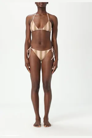 Fendi Costume da bagno in viscosa a righe