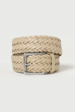 Ralph Lauren Cintura in pelle intrecciata