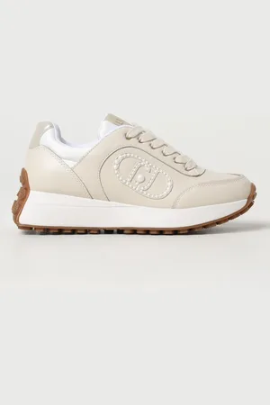 Liu Jo Sneakers in pelle con logo di perline