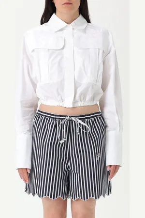 Patou Camicia cropped in nylon