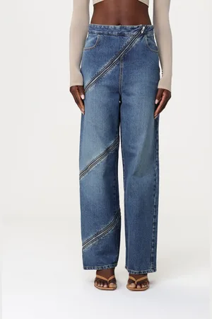 Alaïa Jeans AlaÏa in cotone con zip
