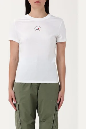 Tommy Hilfiger T-shirt in cotone con mini logo