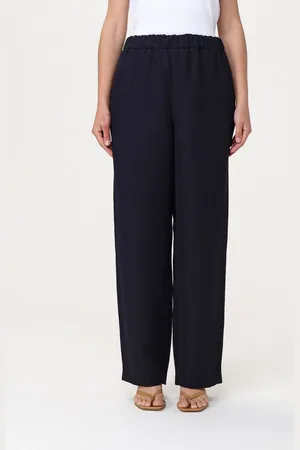 Fabiana Filippi Pantalone in viscosa e lino