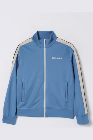 Palm Angels Felpa con zip in poliestere